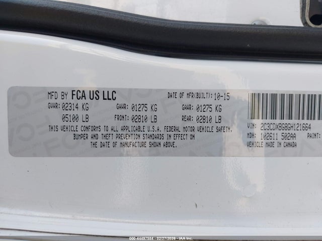 Dodge Charger Se 2016 2C3CDXBG8GH121664 Image 9