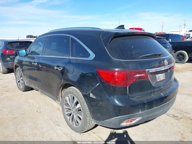 Продаж на аукціоні авто 2015 Acura Mdx Technology Package, vin: 5FRYD3H48FB007027, номер лоту: 44497606