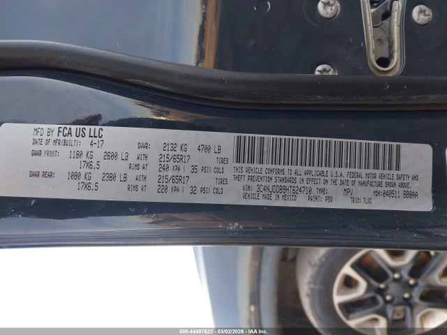 2017 JEEP NEW COMPASS 3C4NJDDB9HT624710 Photo 8