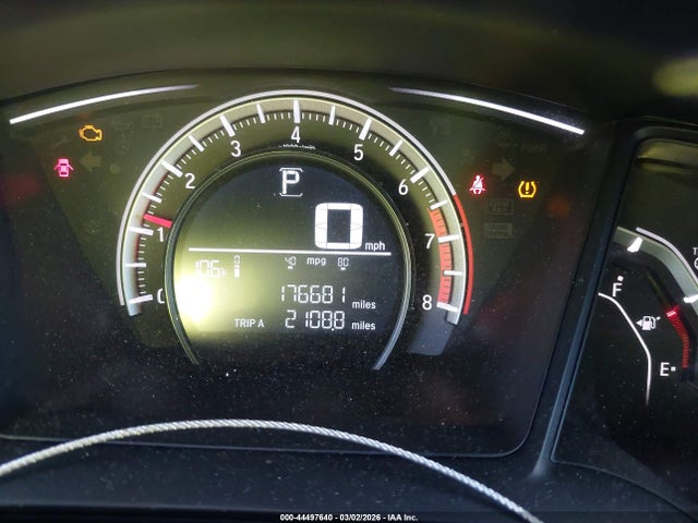 2017 Honda Civic Lx მანქანა იყიდება აუქციონზე, vin: SHHFK7H20HU223055, აუქციონის ნომერი: 44497640