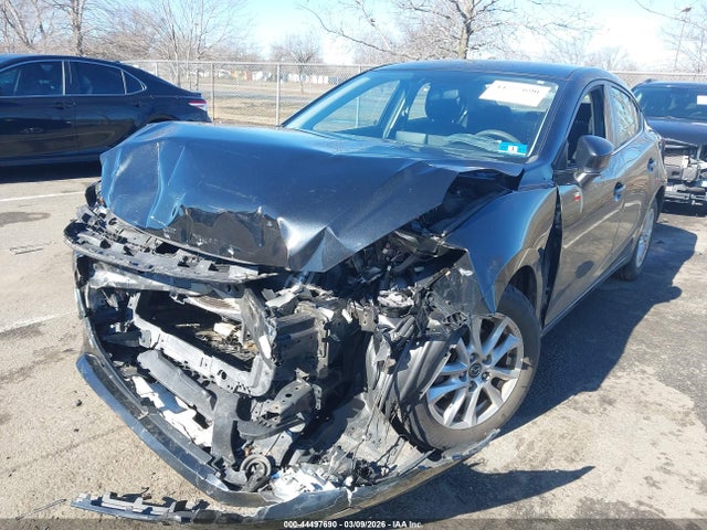 44497690 :رقم المزاد ، JM1BM1U79G1291466 vin ، 2016 Mazda Mazda3 I Sport مزاد بيع