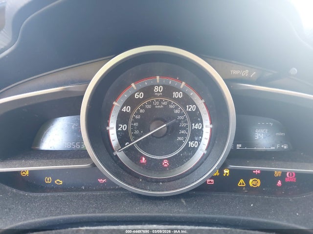 44497690 :رقم المزاد ، JM1BM1U79G1291466 vin ، 2016 Mazda Mazda3 I Sport مزاد بيع