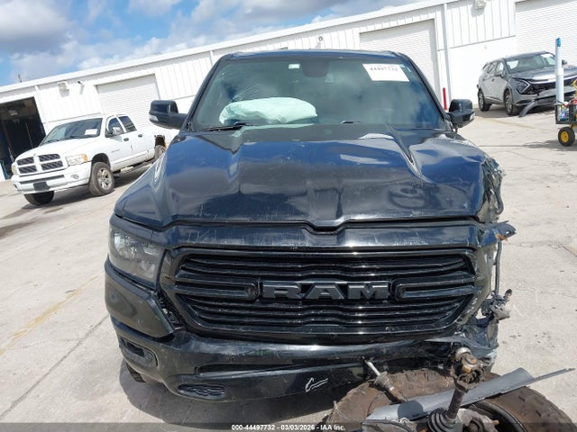 44497732 :رقم المزاد ، 1C6SRFFT2KN710758 vin ، 2019 Ram 1500 Big Horn/lone Star  4x4 5'7 Box مزاد بيع