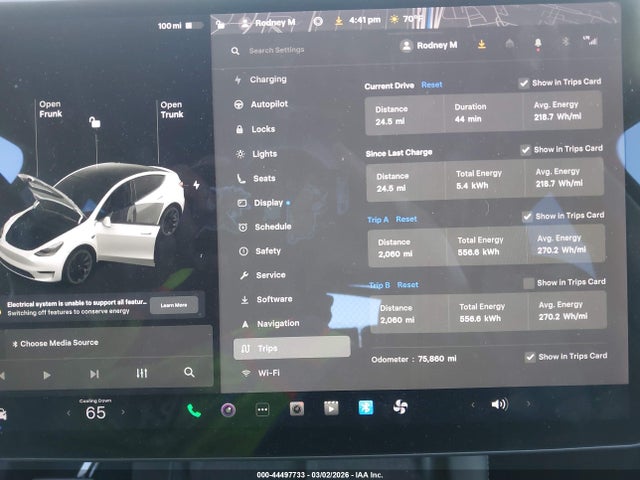 2021 TESLA MODEL Y 5YJYGDEE1MF233080 Photo 6