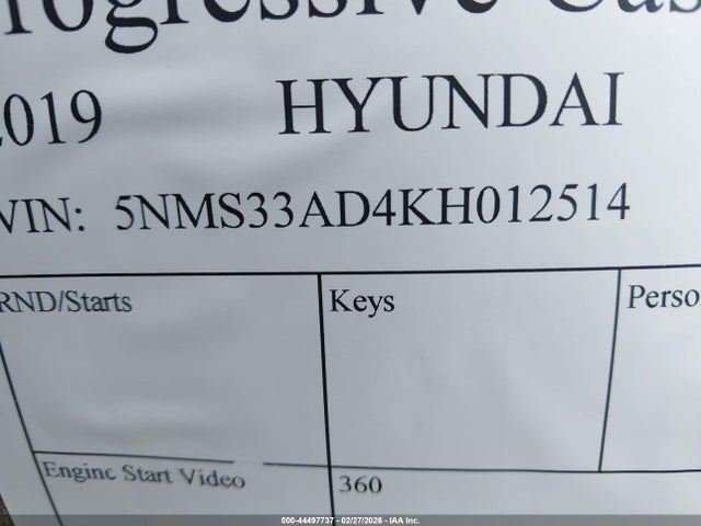 Hyundai Santa Fe Sel Plus 2019 5NMS33AD4KH012514 Image 9