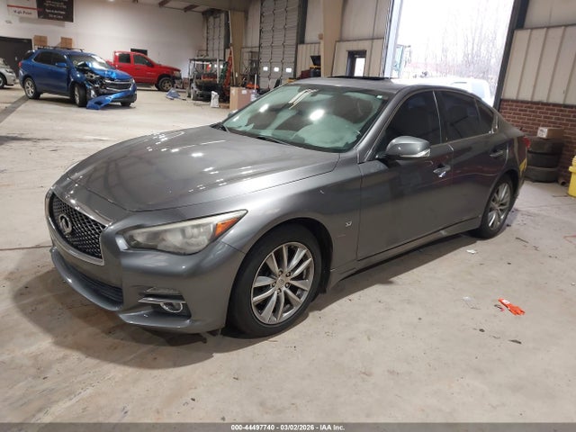 44497740 :رقم المزاد ، JN1BV7AP0EM674764 vin ، 2014 Infiniti Q50 Premium مزاد بيع
