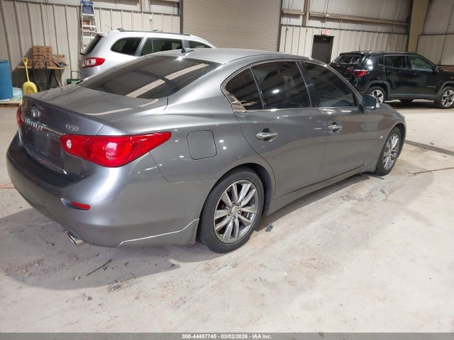 44497740 :رقم المزاد ، JN1BV7AP0EM674764 vin ، 2014 Infiniti Q50 Premium مزاد بيع