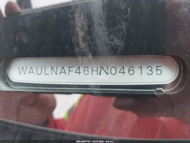 44497797 :رقم المزاد ، WAULNAF46HN046135 vin ، 2017 Audi A4 2.0t Premium مزاد بيع