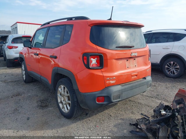 Aukcja sprzedaży 2019 Jeep Renegade Sport 4x4, vin: ZACNJBAB8KPJ86346, numer aukcji: 44497824
