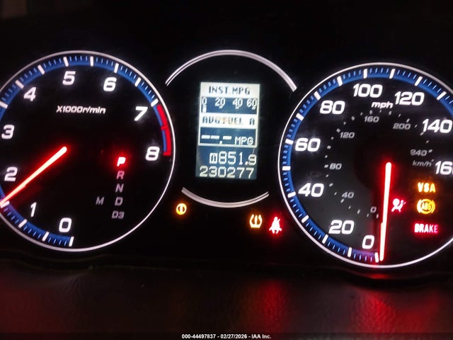 44497837 :رقم المزاد ، JH4CL96817C008122 vin ، 2007 Acura Tsx مزاد بيع