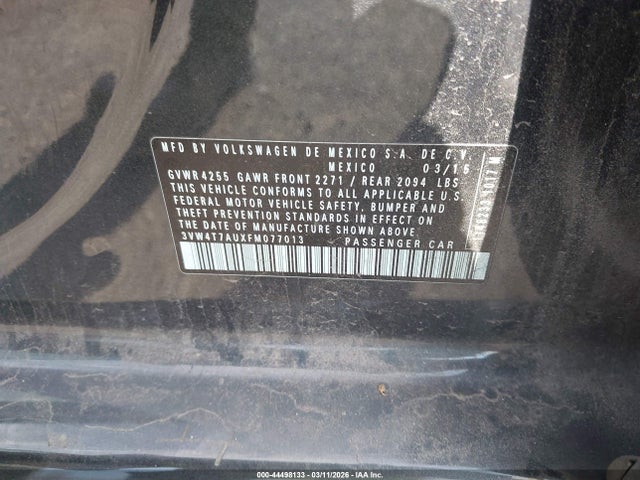 2015 VOLKSWAGEN GOLF GTI 3VW4T7AUXFM077013 Photo 8