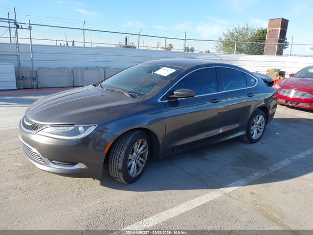 2016 Chrysler 200 Limited მანქანა იყიდება აუქციონზე, vin: 1C3CCCAB6GN169284, აუქციონის ნომერი: 44498337