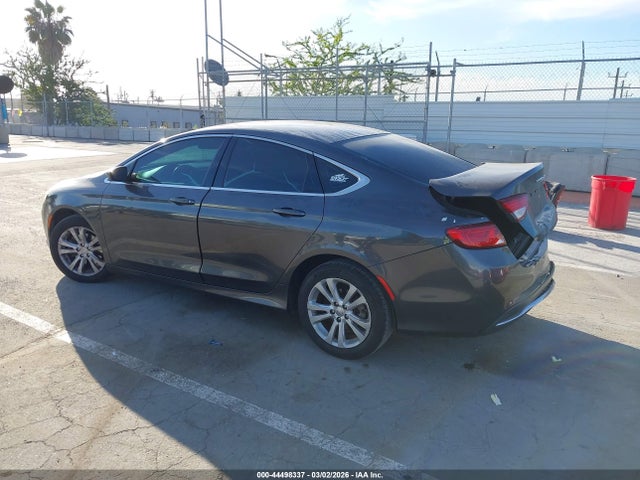 2016 Chrysler 200 Limited მანქანა იყიდება აუქციონზე, vin: 1C3CCCAB6GN169284, აუქციონის ნომერი: 44498337