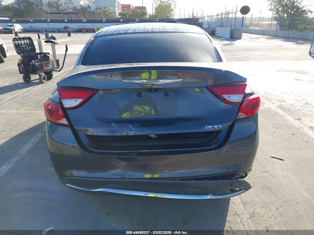 2016 Chrysler 200 Limited მანქანა იყიდება აუქციონზე, vin: 1C3CCCAB6GN169284, აუქციონის ნომერი: 44498337