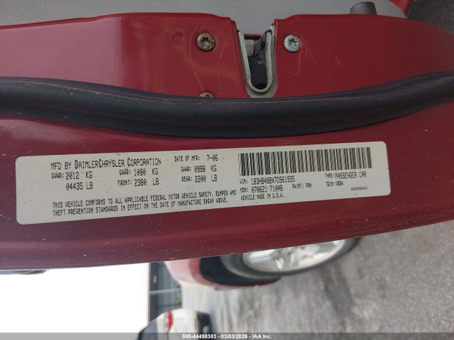 2007 DODGE CALIBER 1B3HB48BX7D561935 Photo 8