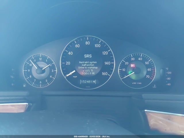 44498459 :رقم المزاد ، WDBUF70J25A692442 vin ، 2005 Mercedes-benz E 500 مزاد بيع