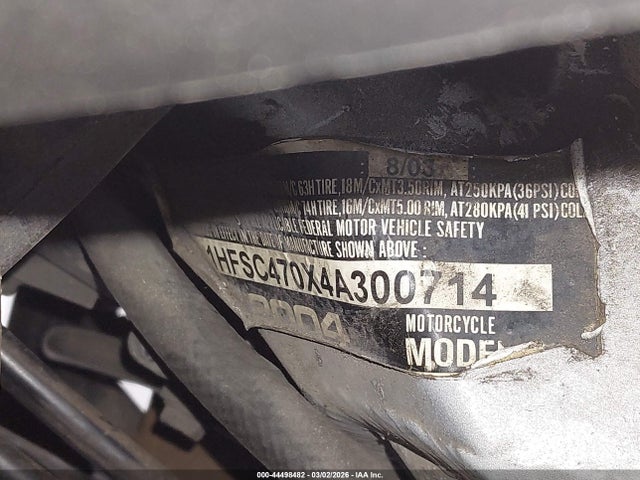 2004 HONDA GL1800 1HFSC470X4A300714 Photo 9