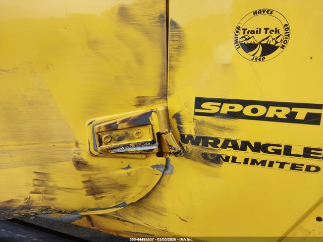 Aukcja sprzedaży 2015 Jeep Wrangler Unlimited Sport, vin: 1C4BJWDG0FL688119, numer aukcji: 44498507