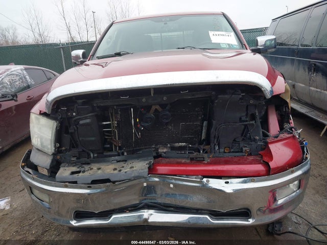 Продаж на аукціоні авто 2012 Ram 1500 Laramie, vin: 1C6RD7JTXCS136813, номер лоту: 44498547
