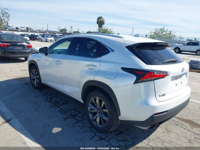 44498550 :رقم المزاد ، JTJYARBZ4F2001128 vin ، 2015 Lexus Nx 200t F Sport مزاد بيع