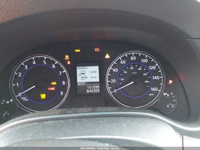 Aukcja sprzedaży 2012 Infiniti G25x, vin: JN1DV6AR2CM731158, numer aukcji: 44498592