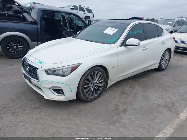 Aukcja sprzedaży 2018 Infiniti Q50 3.0t Luxe, vin: JN1EV7AR6JM436670, numer aukcji: 44498643