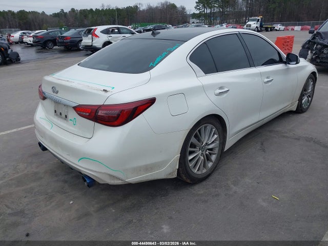 Aukcja sprzedaży 2018 Infiniti Q50 3.0t Luxe, vin: JN1EV7AR6JM436670, numer aukcji: 44498643