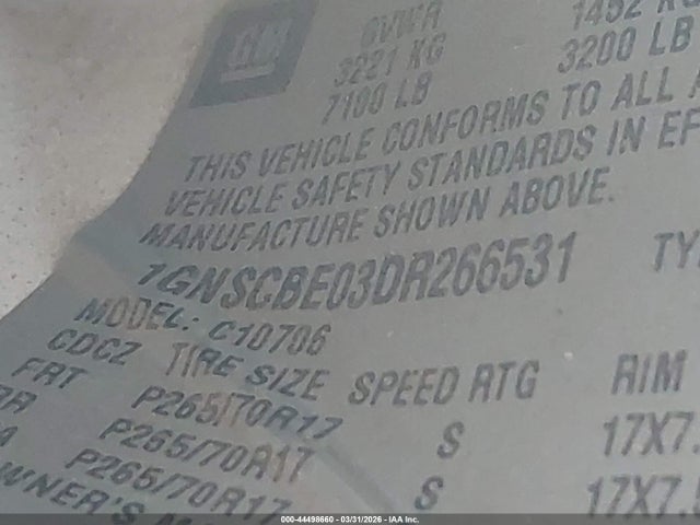 2013 CHEVROLET TAHOE 1GNSCBE03DR266531 Photo 8