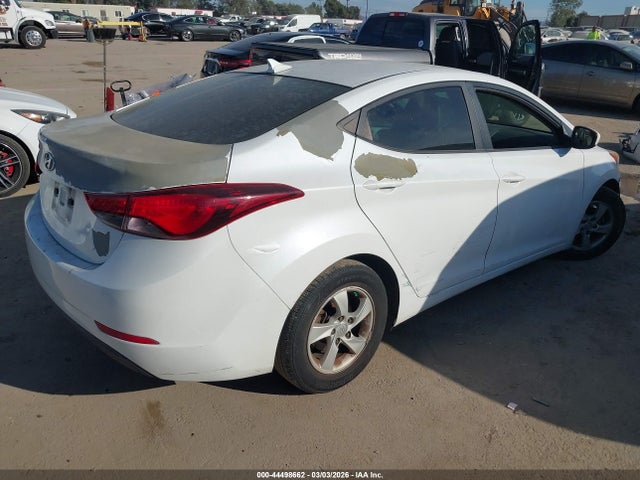 Hyundai ELANTRA SE 2015 5NPDH4AE8FH638083 Image 4