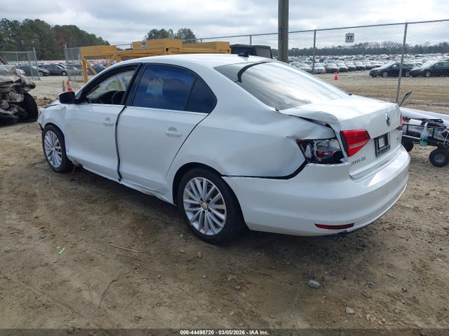 2016 Volkswagen Jetta 1.8t Sel მანქანა იყიდება აუქციონზე, vin: 3VWL17AJ2GM345528, აუქციონის ნომერი: 44498720