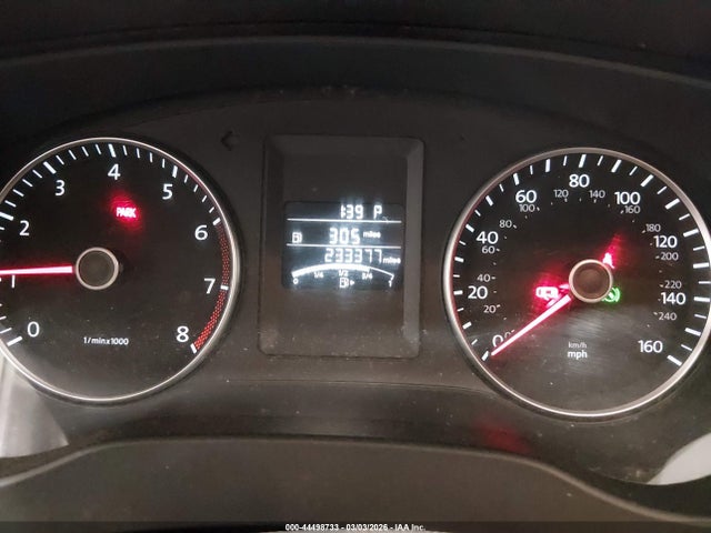 2013 Volkswagen Jetta 2.5l Se მანქანა იყიდება აუქციონზე, vin: 3VWDX7AJ1DM259352, აუქციონის ნომერი: 44498733