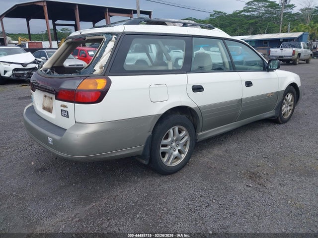 Aukcja sprzedaży 2001 Subaru Outback, vin: 4S3BH665616671193, numer aukcji: 44498739