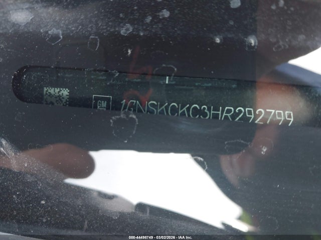 Aukcja sprzedaży 2017 Chevrolet Tahoe Premier, vin: 1GNSKCKC3HR292799, numer aukcji: 44498749