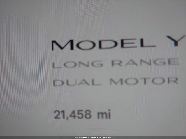 44498762 :رقم المزاد ، 7SAYGDEE1PA066417 vin ، 2023 Tesla Model Y Awd/long Range Dual Motor All-wheel Drive مزاد بيع