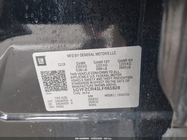 2020 CADILLAC XT4 1GYFZCR41LF061828 Photo 8