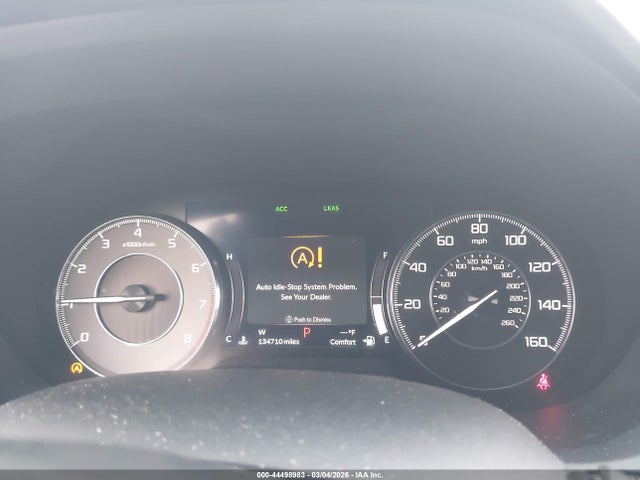 44498983 :رقم المزاد ، 5J8TC2H50LL041569 vin ، 2020 Acura Rdx Technology Package مزاد بيع
