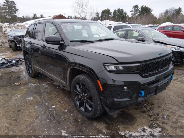 2023 Jeep Grand Cherokee 4xe 30th Anniversary მანქანა იყიდება აუქციონზე, vin: 1C4RJYB63P8908779, აუქციონის ნომერი: 44499127