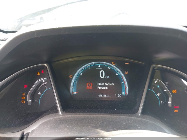 Продаж на аукціоні авто 2016 Honda Civic Touring, vin: 19XFC1F99GE037496, номер лоту: 44499167