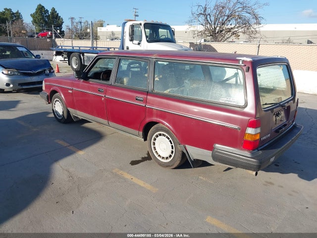 1990 Volvo 240 Dl მანქანა იყიდება აუქციონზე, vin: YV1AA8850L1870291, აუქციონის ნომერი: 44499185