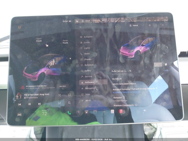 2021 TESLA MODEL 3 5YJ3E1EA8MF018503 Photo 6