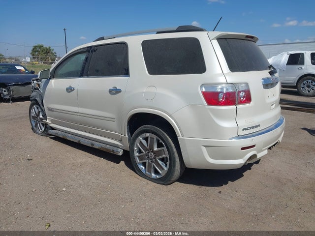 2011 Gmc Acadia Denali მანქანა იყიდება აუქციონზე, vin: 1GKKVTED6BJ250531, აუქციონის ნომერი: 44499356