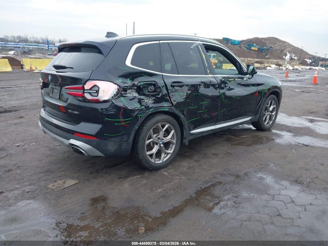 Продаж на аукціоні авто 2022 Bmw X3 Xdrive30i, vin: 5UX53DP06N9J15794, номер лоту: 44499375