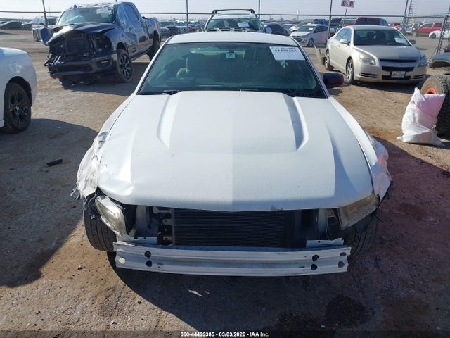 2012 Ford Mustang V6 Premium მანქანა იყიდება აუქციონზე, vin: 1ZVBP8AM5C5208206, აუქციონის ნომერი: 44499385