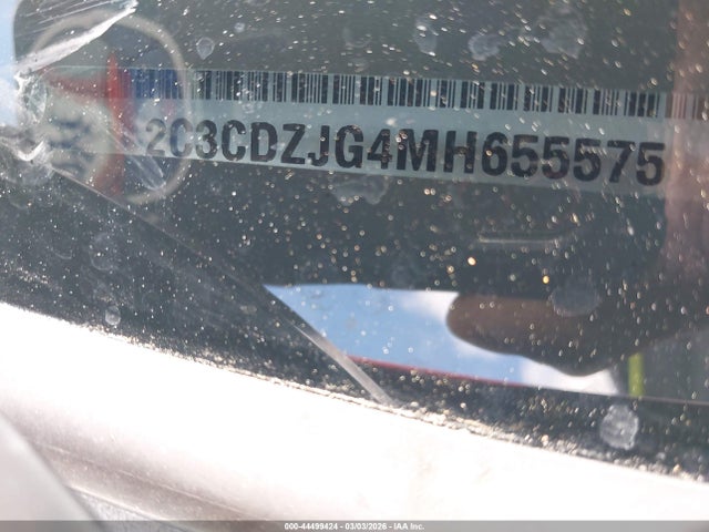 Продажа на аукционе авто 2021 Dodge Challenger Gt, vin: 2C3CDZJG4MH655575, номер лота: 44499424