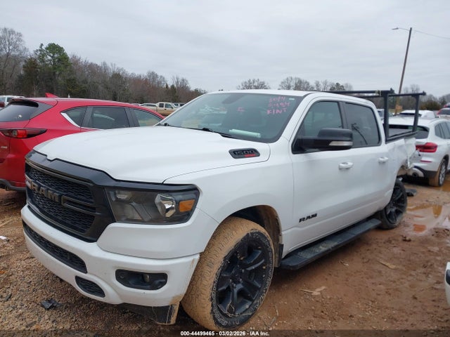 2022 Ram 1500 Big Horn  4x4 5'7 Box მანქანა იყიდება აუქციონზე, vin: 1C6SRFFM3NN289484, აუქციონის ნომერი: 44499465