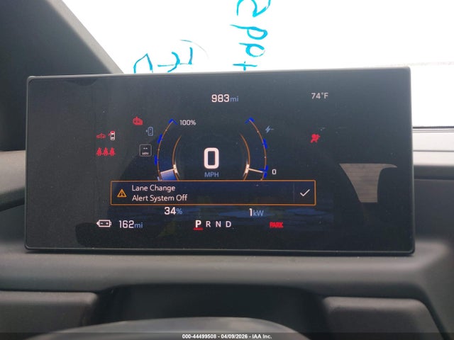 2025 Chevrolet Silverado Ev Work Truck მანქანა იყიდება აუქციონზე, vin: 1GC10VED7SU408553, აუქციონის ნომერი: 44499508