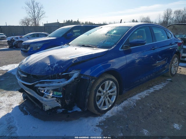 2016 Chrysler 200 Limited მანქანა იყიდება აუქციონზე, vin: 1C3CCCAB6GN112065, აუქციონის ნომერი: 44499540
