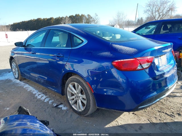 2016 Chrysler 200 Limited მანქანა იყიდება აუქციონზე, vin: 1C3CCCAB6GN112065, აუქციონის ნომერი: 44499540