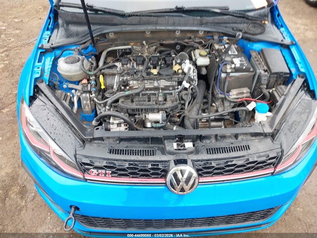 44499565 :رقم المزاد ، 3VW6T7AU8MM006348 vin ، 2021 Volkswagen Golf Gti 2.0t Autobahn/2.0t S/2.0t Se مزاد بيع
