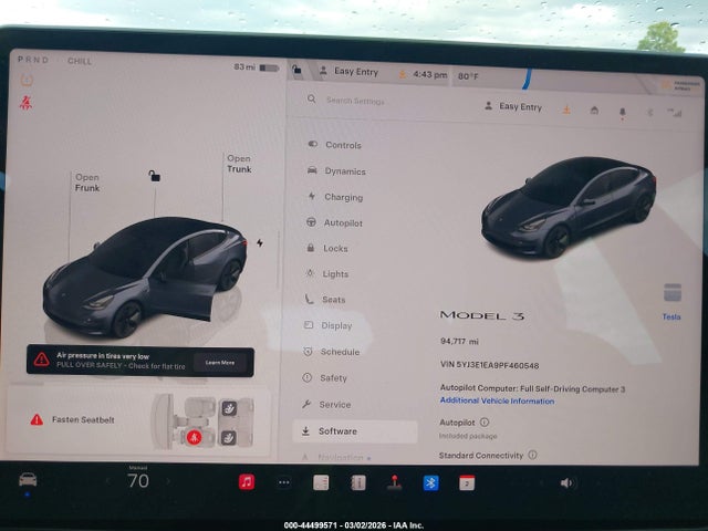 2023 TESLA MODEL 3 5YJ3E1EA9PF460548 Photo 6